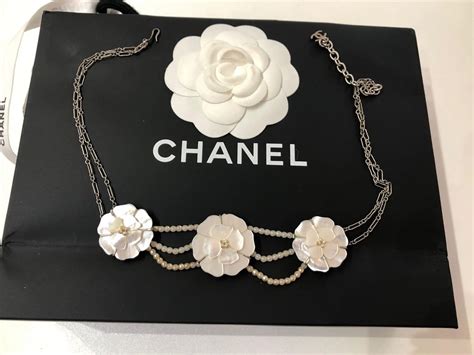 Chanel camellia jewelry